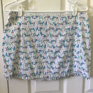 VINTAGE Lilly Pulitzer Nautical Skirt